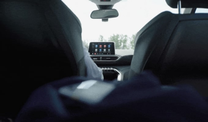 Advantage of using Carsifi Wireless Android Auto adapter is that phone connect automatically.